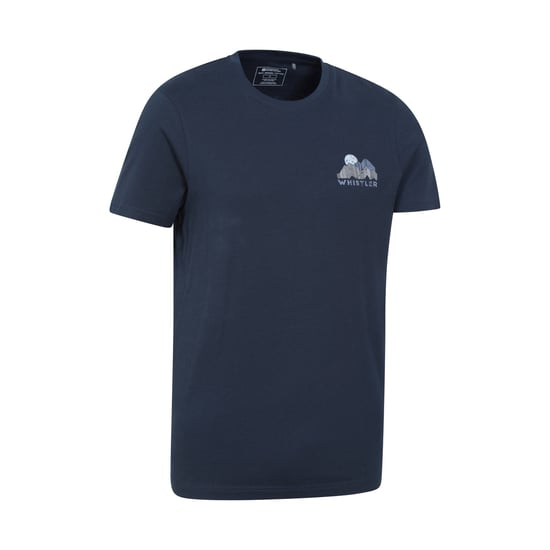 Mountain Warehouse - "Whistler" T-Shirt für Herren, kurzärmlig (Marine) - Image 4
