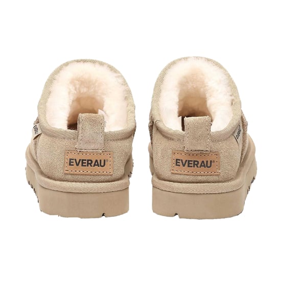 EverAu - "Quail" Hausschuhe für Damen, Leder (Sand) - Image 2