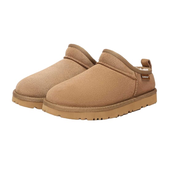 EverAu - "Quail" Hausschuhe für Damen, Leder (Kastanie) - Image 5