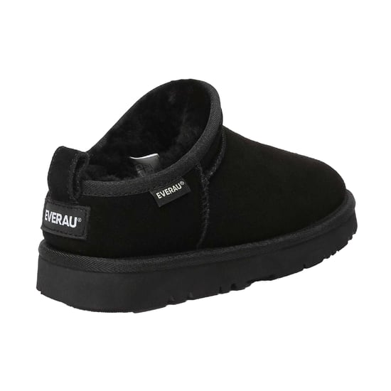 EverAu - "Quail" Hausschuhe für Damen, Leder (Schwarz) - Image 2