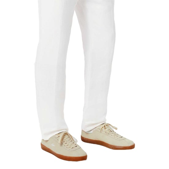 Lacoste - "Baseshot" Sneaker für Herren, Wildleder (Beige) - Image 6