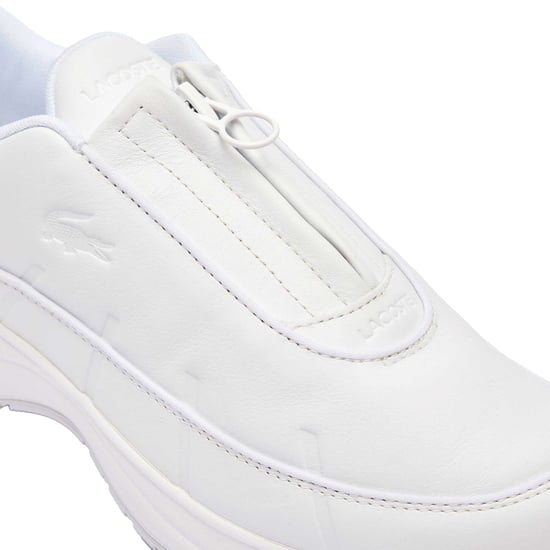 Lacoste - "Audyssor" Sneaker für Herren, Leder, Reißverschluss (Weiß) - Image 6