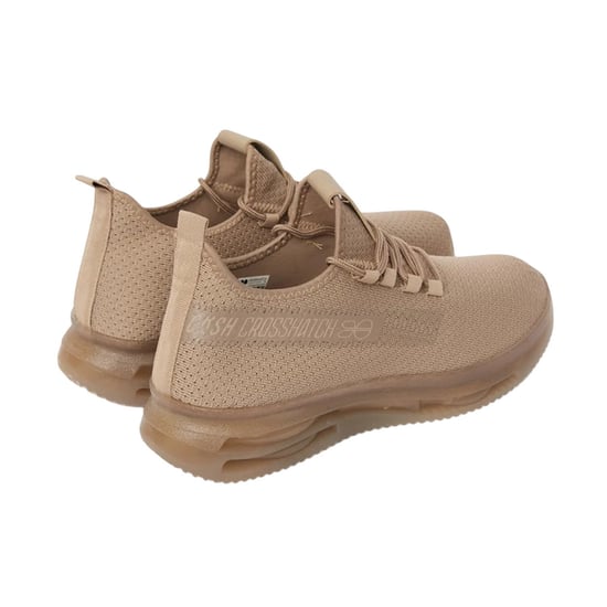 Crosshatch - "Matfen" Sneaker für Herren, Flyknit (Sand) - Image 2