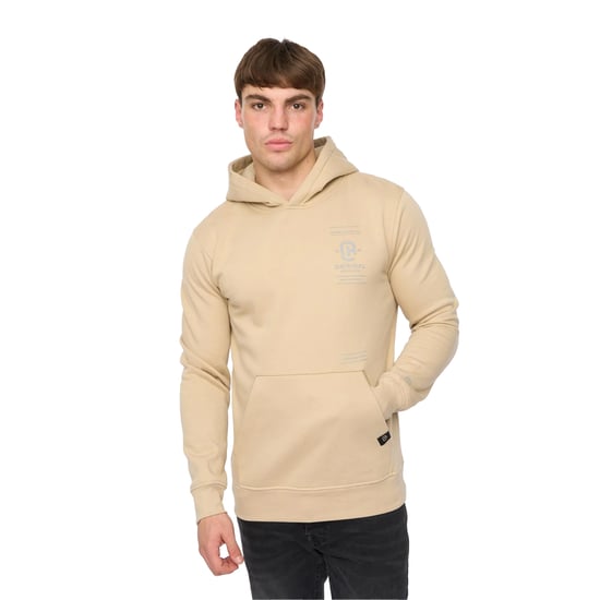 Crosshatch - "Jamolat" Kapuzenpullover für Herren (Steinfarben) - Image 3