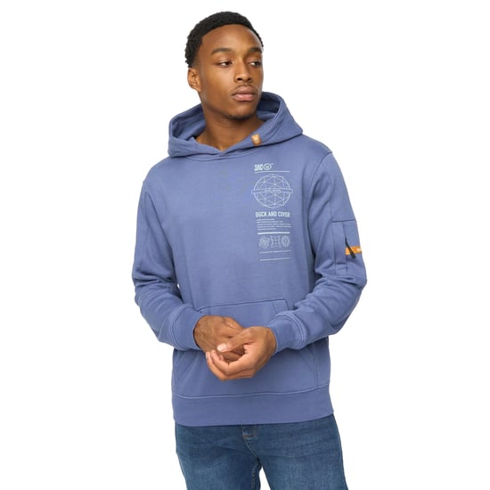 Duck and Cover - "Ashland" Kapuzenpullover für Herren (Jeansblau) - Image 3