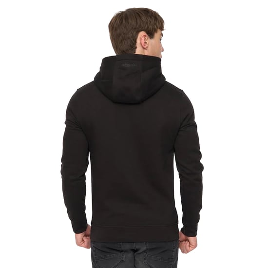 Crosshatch - "Haromere" Kapuzenpullover für Herren (Schwarz) - Image 2