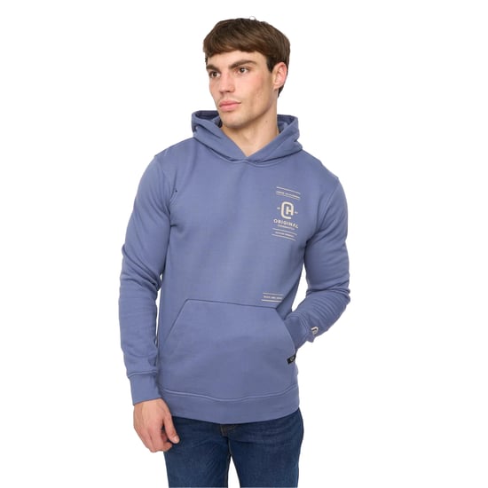 Crosshatch - "Jamolat" Kapuzenpullover für Herren (Jeansblau) - Image 1