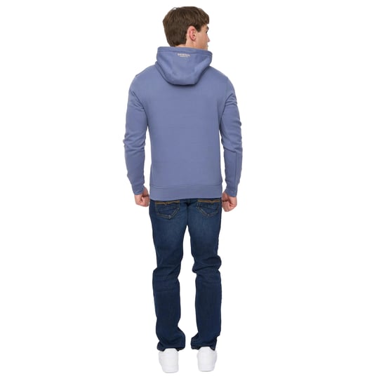 Crosshatch - "Jamolat" Kapuzenpullover für Herren (Jeansblau) - Image 2