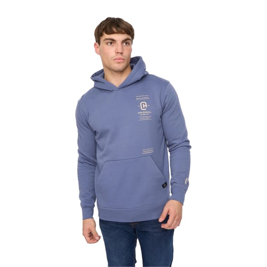 Crosshatch - "Jamolat" Kapuzenpullover für Herren (Jeansblau) - Image 3