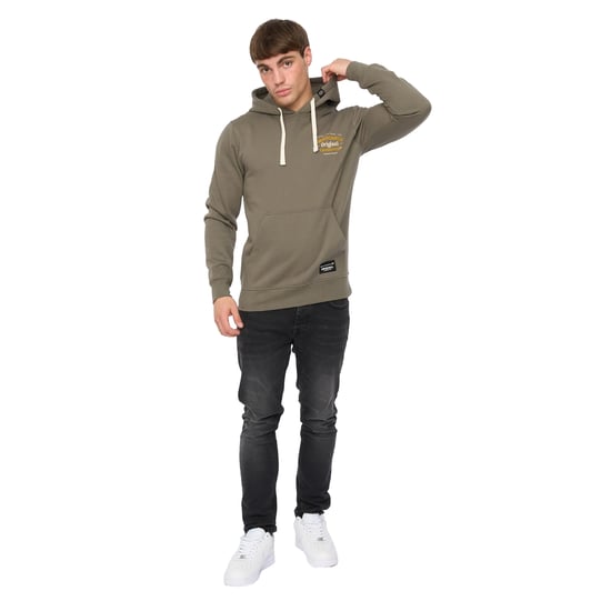 Crosshatch - "Motocross" Kapuzenpullover für Herren (Oliv) - Image 4