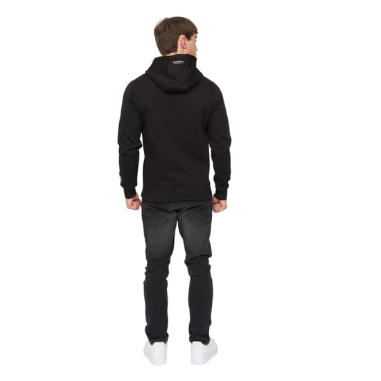 Crosshatch - "Cresswell" Kapuzenpullover für Herren (Schwarz) - Image 2