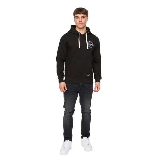 Crosshatch - "Cresswell" Kapuzenpullover für Herren (Schwarz) - Image 4