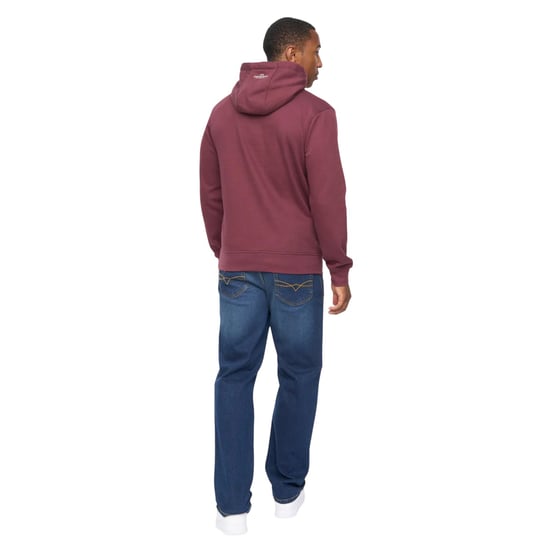 Crosshatch - "Vintarge" Kapuzenpullover für Herren (Rum Rosinen) - Image 2