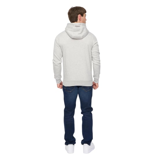 Crosshatch - "Cresswell" Kapuzenpullover für Herren (Grau meliert) - Image 2