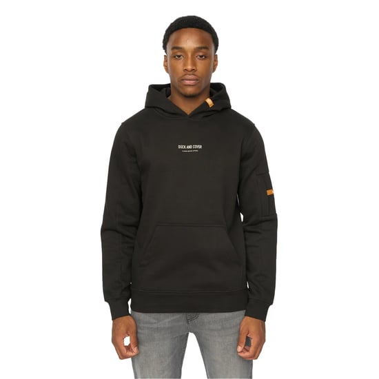 Duck and Cover - "Brammers V2" Kapuzenpullover für Herren (Schwarz) - Image 1