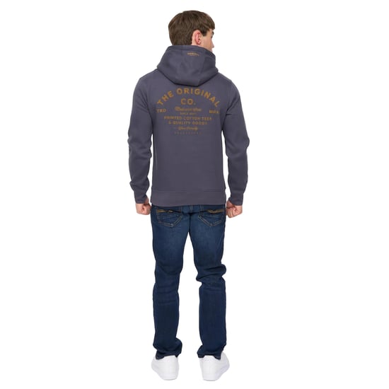 Crosshatch - "Shoptown" Kapuzenpullover für Herren (Marine) - Image 2