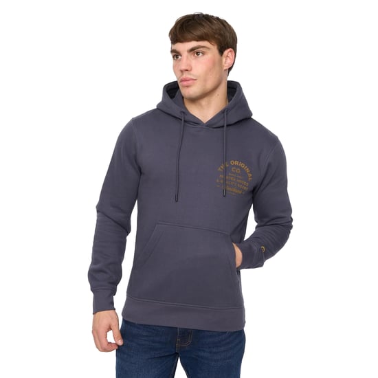 Crosshatch - "Shoptown" Kapuzenpullover für Herren (Marine) - Image 3