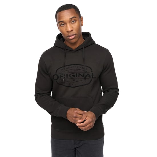 Crosshatch - "Traptons" Kapuzenpullover für Herren (Schwarz) - Image 1