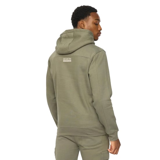 Duck and Cover - "Adamsberg" Kapuzenpullover für Herren (Dunkel-Olive) - Image 2