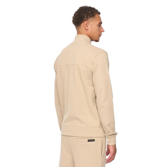 Duck and Cover - "Tames" Sweatshirt für Herren, Durchgehender Reißverschluss (Steinfarben) - Image 2