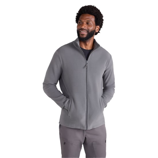 Mountain Warehouse - "Raso" Fleece-Oberteil für Herren, Durchgehender Reißverschluss (Dunkelgrau) - Image 3