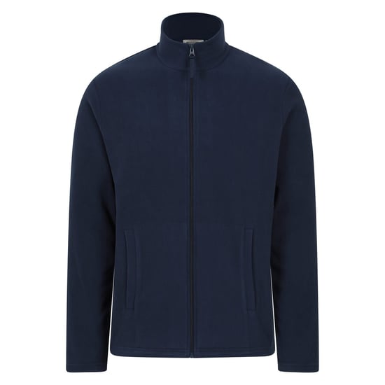 Mountain Warehouse - "Raso" Fleece-Oberteil für Herren, Durchgehender Reißverschluss (Marine) - Image 1