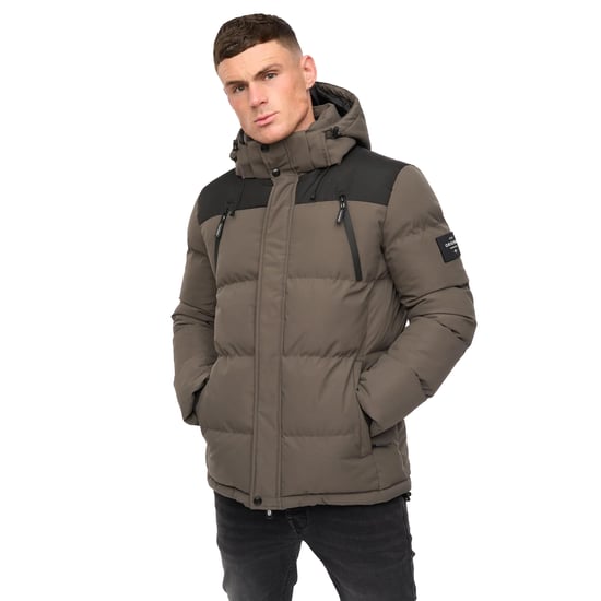 Crosshatch - "Menray" Jacke für Herren (Oliv) - Image 1