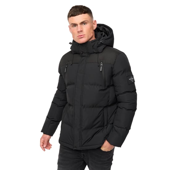 Crosshatch - "Menray" Jacke für Herren (Schwarz) - Image 3
