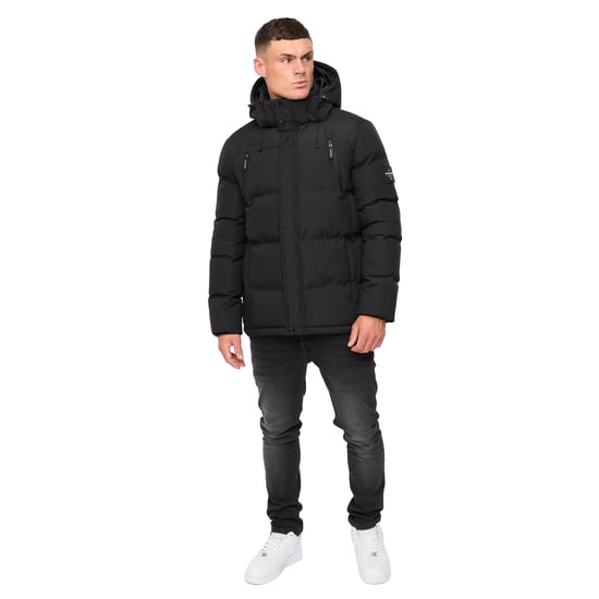 Crosshatch - "Menray" Jacke für Herren (Schwarz) - Image 4