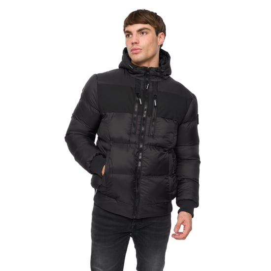 Crosshatch - "Staylike" Jacke für Herren (Schwarz) - Image 3