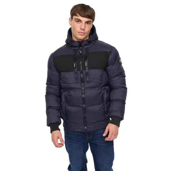 Crosshatch - "Staylike" Jacke für Herren (Marine) - Image 1