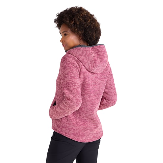 Mountain Warehouse - "Hayfield" Fleece-Oberteil für Damen, Kunstfell gefüttert, Meliert (Pink) - Image 2