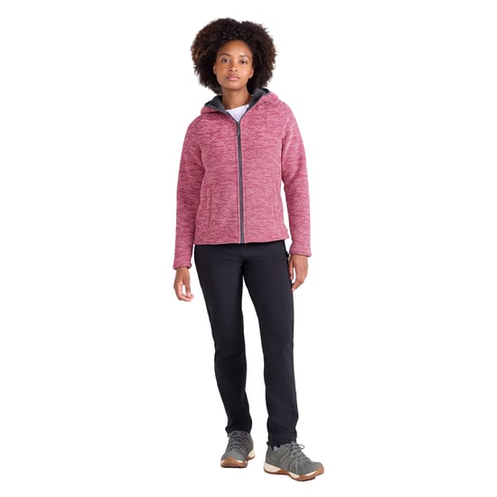 Mountain Warehouse - "Hayfield" Fleece-Oberteil für Damen, Kunstfell gefüttert, Meliert (Pink) - Image 3