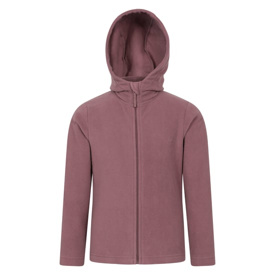 Mountain Warehouse - "Camber" Hoodie mit durchgehendem Reißverschluss für Kinder (Violett) - Image 1