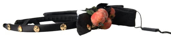 Schwarzes Diadem mit mehrfarbigen Feigenfrucht-Kristallen Haarband - Image 3