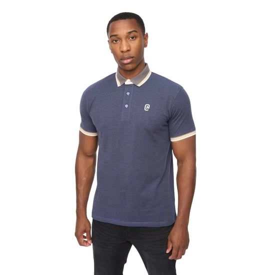 Crosshatch - "Chimlacks" Poloshirt für Herren (Jeansblau) - Image 1
