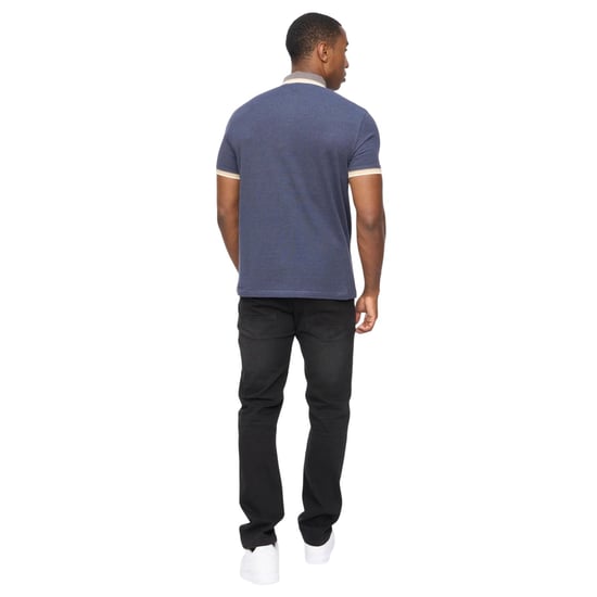 Crosshatch - "Chimlacks" Poloshirt für Herren (Jeansblau) - Image 2
