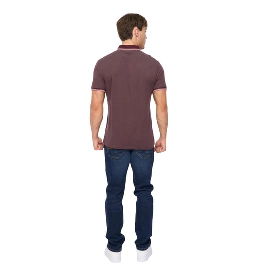 Crosshatch - "Mettormoore" Poloshirt für Herren (Trauben-Lila) - Image 2
