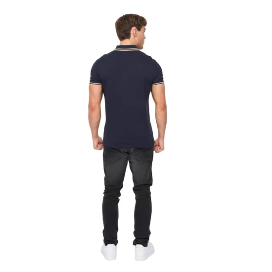Crosshatch - "Mackerby" Poloshirt für Herren (Marine) - Image 2