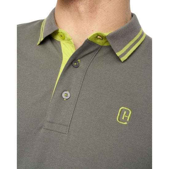 Crosshatch - "Mackerby" Poloshirt für Herren (Oliv) - Image 3