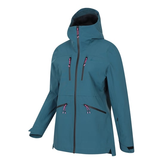 Mountain Warehouse - "Tempest" Skijacke für Damen, 3 Lagen, Wasserfest (Petrol) - Image 3