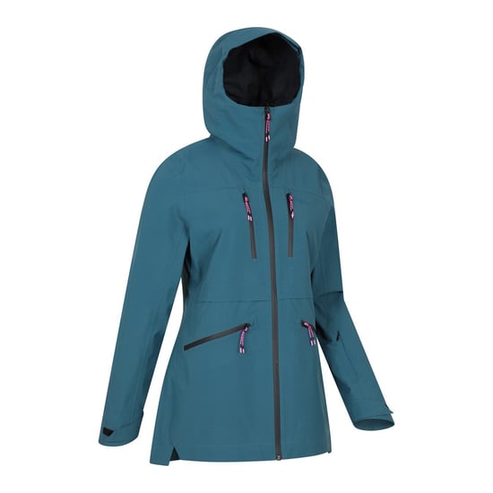 Mountain Warehouse - "Tempest" Skijacke für Damen, 3 Lagen, Wasserfest (Petrol) - Image 4