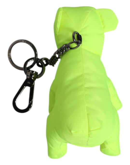 Grüner Bär Stickerei Logo Schlüsselanhänger Karabiner Schlüsselring - Image 3