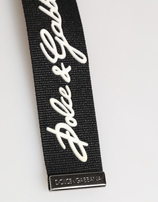 Schwarze Weiße Polyester DG Logo Silber Herren Schlüsselanhänger Schlüsselring - Image 2