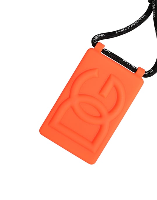 Halter Neonorange Gummi DG Prägeverstellbares Namensschild - Image 4