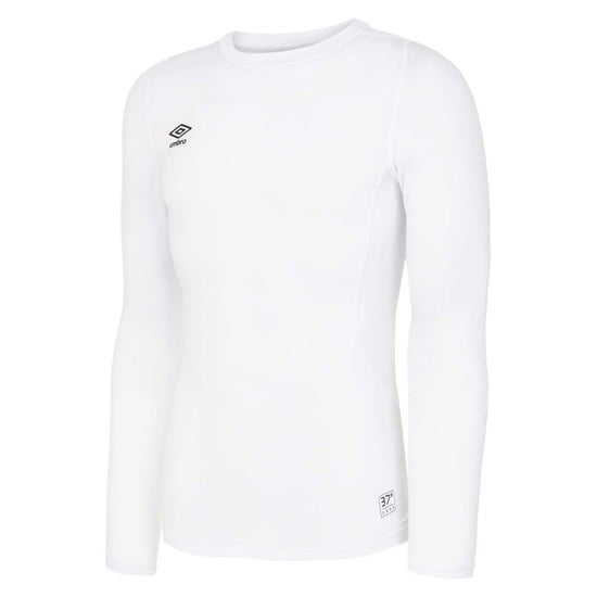 Umbro - Base Layer Oberteil Rundhalsausschnitt für Herren Langärmlig (Brillantes Weiß) - Image 1