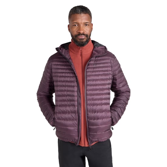 Mountain Warehouse - "Hybrid Extreme" Kapuzenjacke für Herren, Daunen-gefüllt, Federleicht (Dunkelbraun) - Image 5