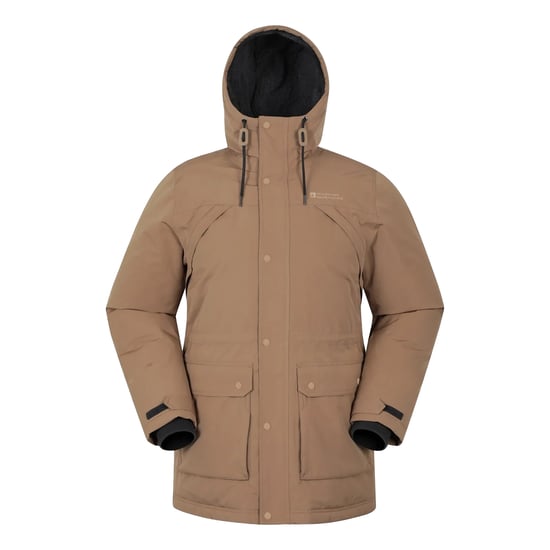 Mountain Warehouse - "Marlow" Parka für Herren, Wasserfest (Hellbraun) - Image 1