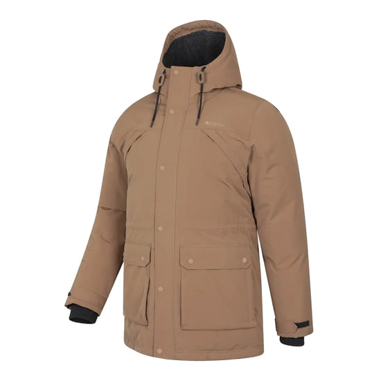 Mountain Warehouse - "Marlow" Parka für Herren, Wasserfest (Hellbraun) - Image 3