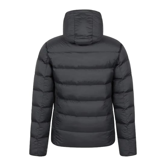 Mountain Warehouse - "Stratus" Kapuzenjacke für Herren, Packable, Daunen (Schwarz) - Image 2